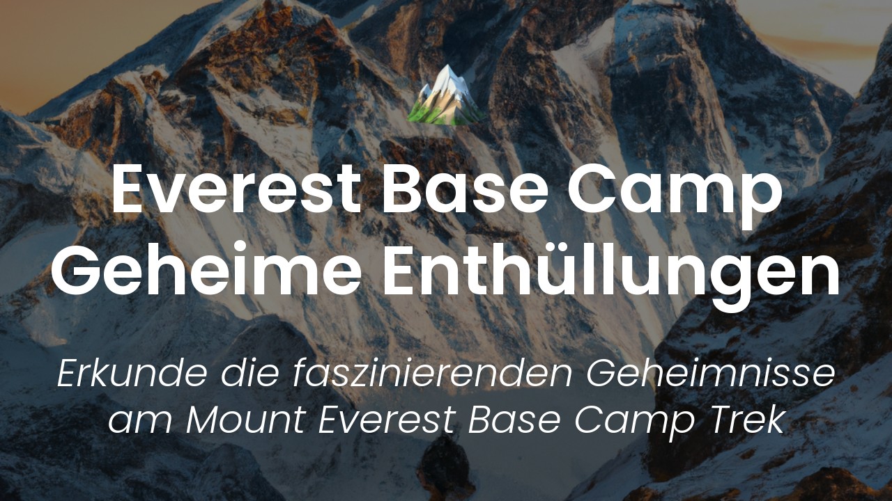 Mount Everest Base Camp Trek-featured-image