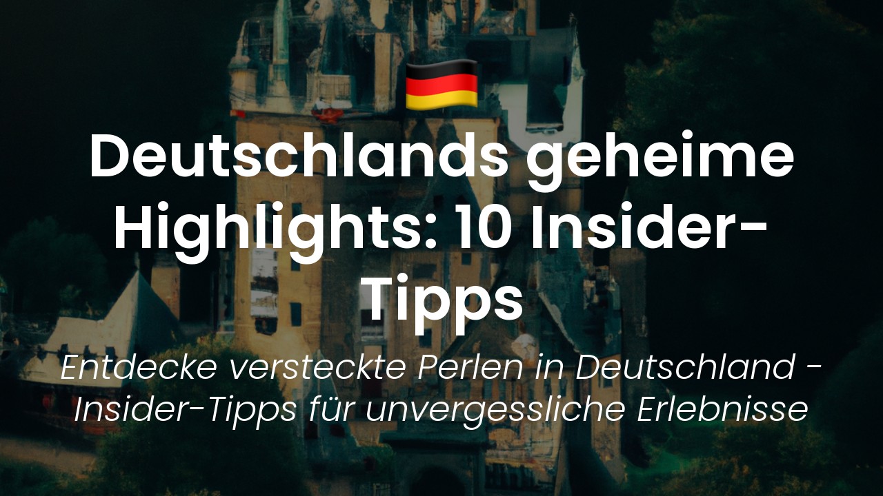 Insider Tipps für Deutschland-featured-image